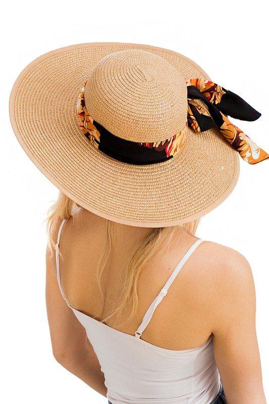 Wide Brim Floppy Beach Summer Hat For Women